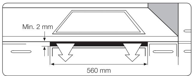 SAMSUNG NZ64H57479K/EF, NZ64N7777GK/E1 - INSTALLATIE IN HET WORKBLAD - 5