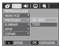 SAMSUNG P1000 - QUICK START GUIDE (VER.2.0) - Protection de imagenes - 1