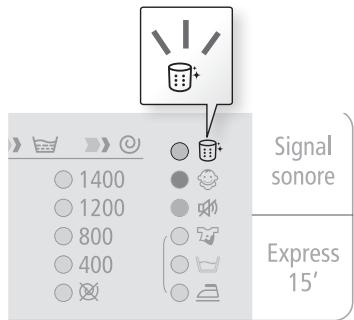 SAMSUNG WF0704L7W - Message d'ajretissement automatique de nettoyage du tambour - 1