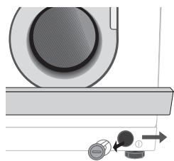 SAMSUNG WF7602NAW - Nettoyage du filtre à impuretés - 1