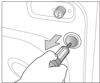SAMSUNG WF8714ADV - Enlever les vis de transport - 2