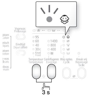 SAMSUNG WF8714ADV - Sécurité infant - 2