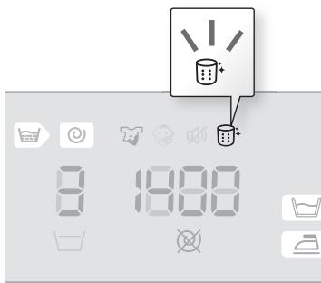SAMSUNG WF9802AW - Message d'avertissement automatique de nettoyage du tambour ÉCO - 1