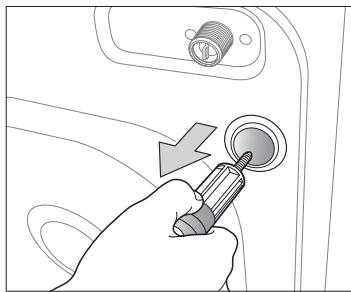SAMSUNG WF9802AW - Enlever les vis de transport - 2