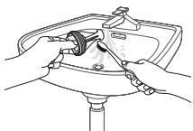SAMSUNG WF331ANW - CLEANING THE DEBRIS FILTER - 4