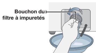 Bouchon du filtre à impuretés