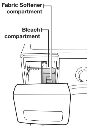 SAMSUNG WF350ANG/XAC - Bleach compartment - 2