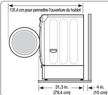 SAMSUNG WF350ANG/XAC - Avec le socle en option ou le kit de superposition - 1