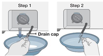 SAMSUNG WF350ANG/XAC - CLEANING THE DEBRIS FILTER - 2