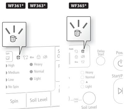 SAMSUNG WF364BVBGWR/A2 - Fonction d'alarme automatique du programme Pure Cycle™ - 1