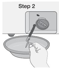 SAMSUNG WF364BVBGWR/A2 - CLEANING THE DEBRIS FILTER - 3