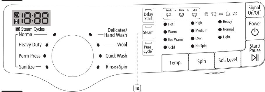 SAMSUNG WF364BVBGWR/A2 - washing a load of laundry - 2