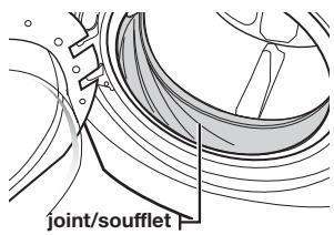 SAMSUNG WF364BVBGWR/A2 - NETTOYAGE DU JOINT DU HUBLOT/DU SOUFFLET - 1