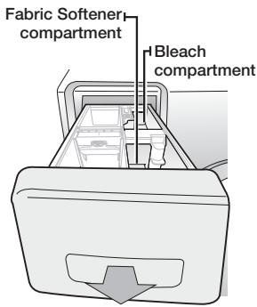 SAMSUNG WF364BVBGWR/A2 - Bleach compartment - 2