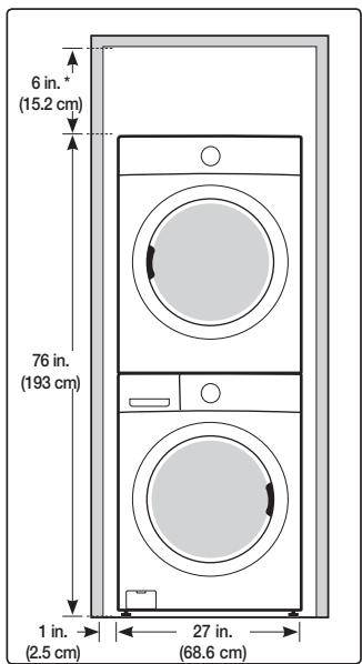 SAMSUNG WF364BVBGWR/A2 - Undercounter installation (washer only) - 4
