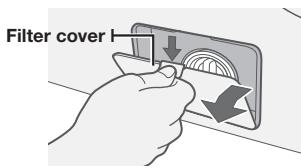 SAMSUNG WF364BVBGWR/A2 - CLEANING THE DEBRIS FILTER - 1