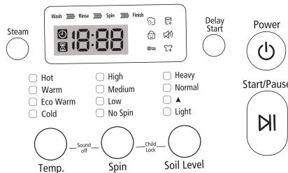 SAMSUNG WF364BVBGWR/A2 - washing a load of laundry - 4