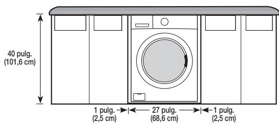 SAMSUNG WF393BTPARA - Instalacion bajo contour (solo lavadora) - 1