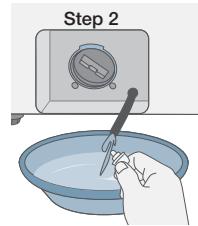 SAMSUNG WF393BTPARA - CLEANING THE DEBRIS FILTER - 3