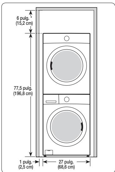 SAMSUNG WF393BTPARA - Con pedestal optional o kit de apilamento - 3
