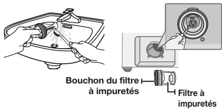 SAMSUNG WF393BTPARA - NETTOYER LE FILTRÀ IMPURETÉS - 5