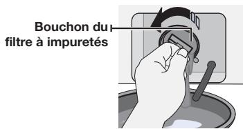 SAMSUNG WF393BTPARA - NETTOYER LE FILTRÀ IMPURETÉS - 4