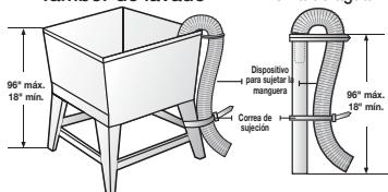 SAMSUNG WF393BTPARA - Instalación de la lavadora - 3