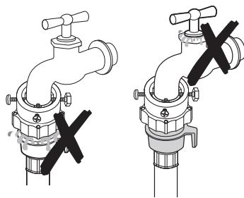 SAMSUNG WF1704WSV - Raccorder le tuyau d'arrivée d'eau (sur certains modèles) - 9