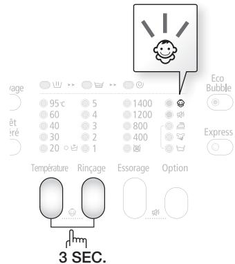 SAMSUNG WF1704WSV - Sécurité infant - 2