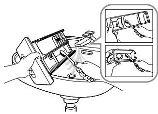 SAMSUNG WF1704WSV - NETTOYAGE DU TIROIR À LESSIVE ET DU LOGEMENT DU TIROIR - 2