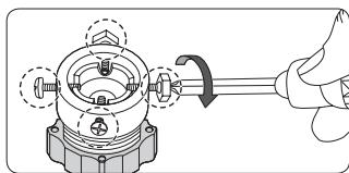 SAMSUNG WW9000 - Connect the water supply hose to the water tap. - 2