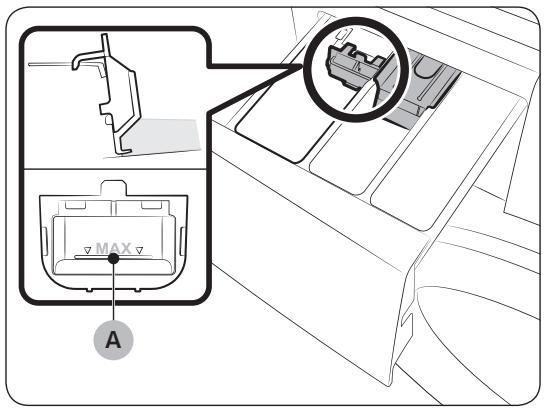 SAMSUNG WW90K6414QW ADD WASH - Lessive liquide (modèles concernés uniquement) - 1