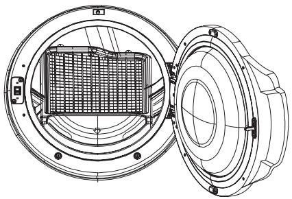 SAMSUNG DV350AEP - Installing the drying rack - 1