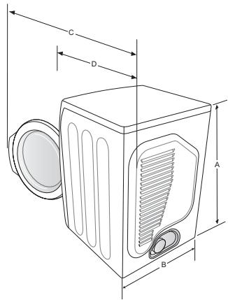 SAMSUNG DV350AEP - SPECIFICATIONS - 1
