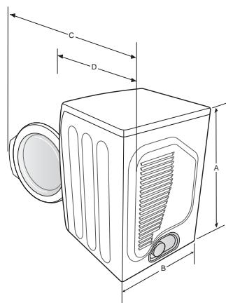 SAMSUNG DV405ETPASU - SPECIFICATIONS - 1
