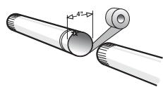 SAMSUNG DV405ETPASU - Conseils pour l'évacuation du sèche-linge - 3