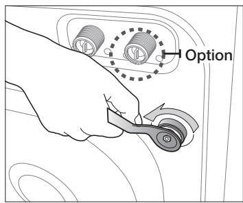SAMSUNG WD0804Y8E - Enlever les vis de transport - 1