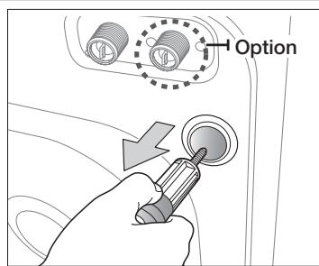SAMSUNG WD0804Y8E - Enlever les vis de transport - 2