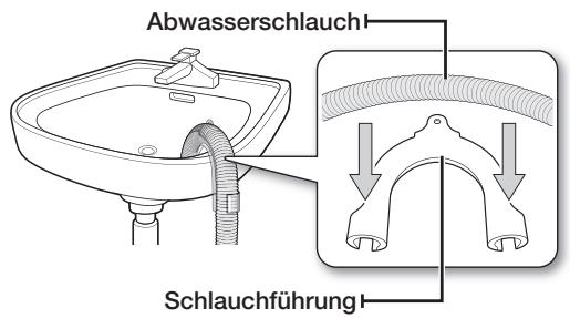 SAMSUNG WD0804Y8E - Abwasserschlauch anschließen - 1