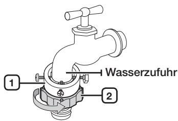 SAMSUNG WD0804Y8E - Wasserzufuhrschlauch anschließen - 3