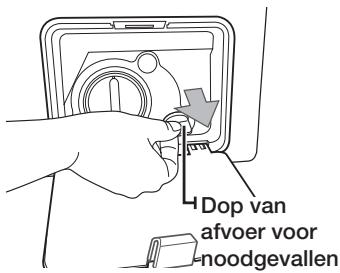 SAMSUNG WD0804Y8E - DE WASMACHINE LATEN LEEGLOPEN IN EEN NOODGEVAL - 2