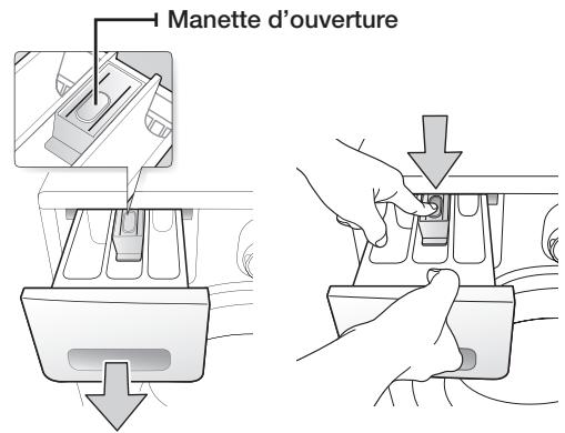 SAMSUNG WD1702RJV1 - NETTOYAGE DU TIROIR À LESSIVE ET DU LOGEMENT DU TIROIR - 1