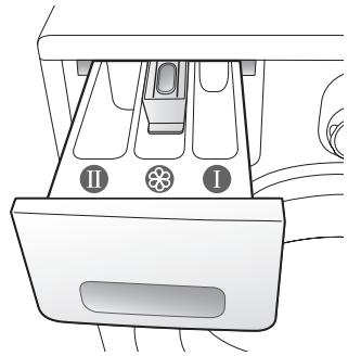 SAMSUNG WD1702RJV1 - Tiroir à lessive - 1