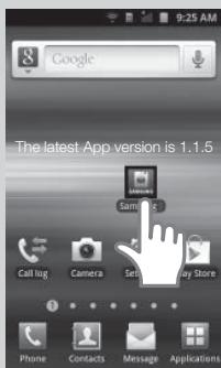 The latest App version is 1.1.5 Camera