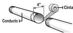 Conducto 4" Cinta