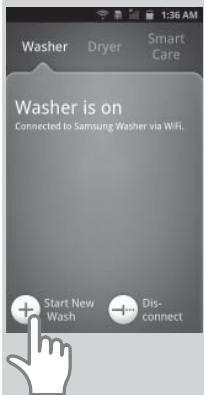 SAMSUNG DV455EVGSWR - Utilisation de l'application mobile - 3