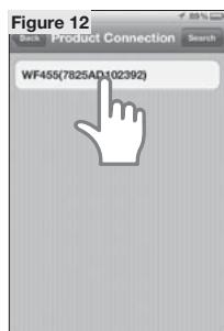 Figure 12 Back Product Connection Search WF455(7825AD102392)