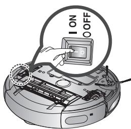 SAMSUNG NAVIBOT-SR8855 - Todas las functions de la aspiradora robot se pueda executar o detener. - 1