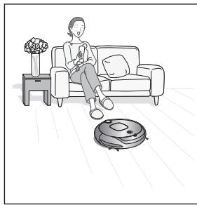 SAMSUNG NAVIBOT-SR8855 - UTIL FUNCION DE VIRTUAL GUARD - 1