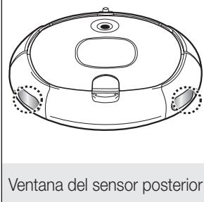 SAMSUNG NAVIBOT-SR8855 - Desactive el conmutador de encendido de la parte inferior de la unidad principal antes de limpiar la aspiradora robot. - 5